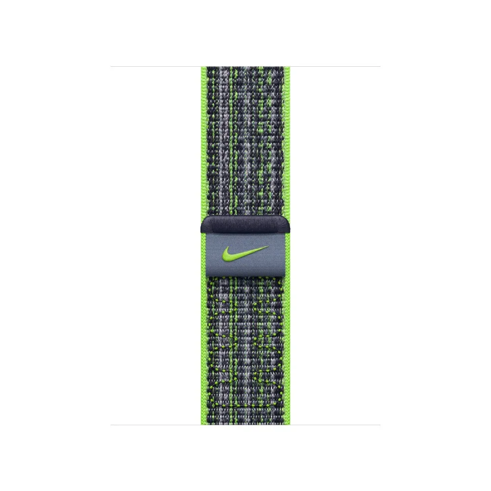 Opaska sportowa Nike Apple Watch Sport Band Regular MTL03ZM/A - 41 mm, Jasnozielona, Niebieska