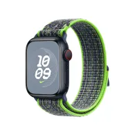 Opaska sportowa Nike Apple Watch Sport Band Regular MTL03ZM/A - 41 mm, Jasnozielona, Niebieska