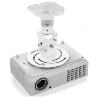 Uchwyt sufitowy na projektor Techly 22 cm 022397 - 10 kg, Biały | Sklep ITnes.pl - IT for BUSINESS