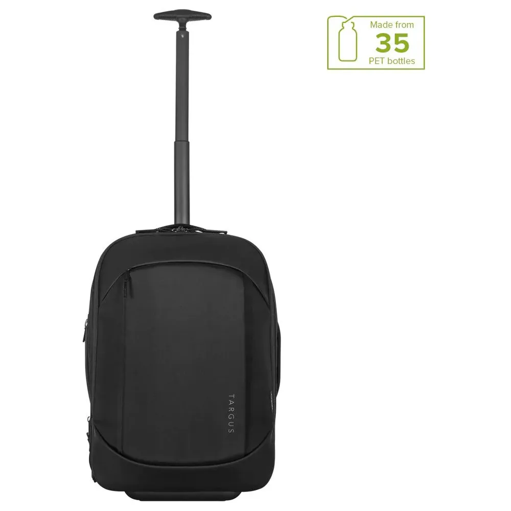 Plecak na laptopa Targus 15,6" EcoSmart Mobile Tech Traveler Rolling BackpackTBR040GL, Czarny | Sklep ITnes.pl, IT for BUSINESS