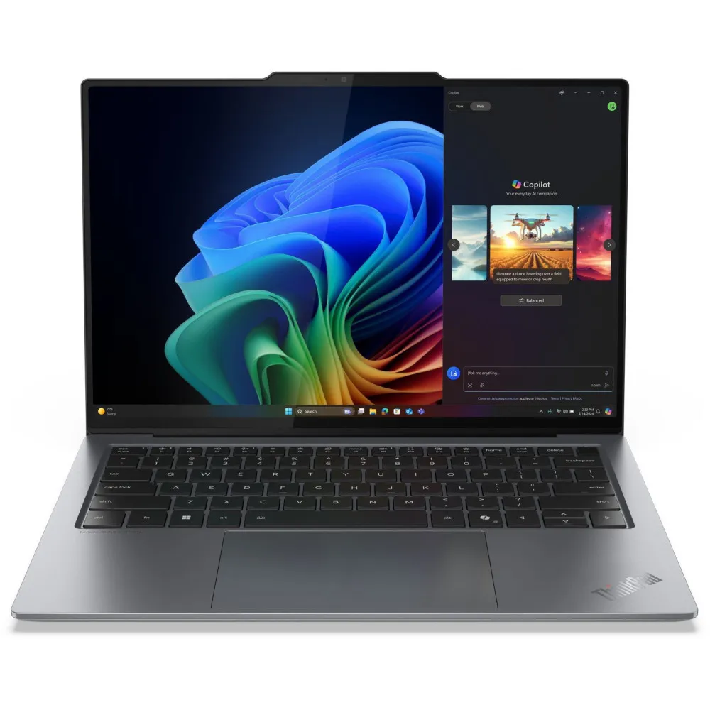 Laptop Lenovo ThinkPad X9-14 Gen 1 21QA0025PB, Core Ultra 7 258V, 14" WQXGA+ OLED HDR MT, 32GB, 1TB, Szary, Win11 Pro, 3OS-Pr | 