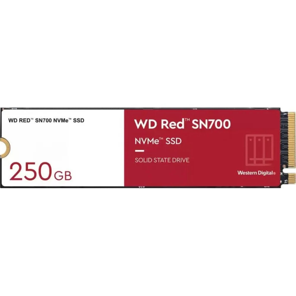 Dysk SSD 250GB WD Red SN700 WDS250G1R0C-68BDK0, 2280, PCIe, NVMe, 3100-1600MBps | Sklep ITnes.pl, IT for BUSINESS