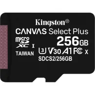 Karta pamięci Kingston microSD 256GB Canvas Select Plus 100/85MB/s SDCS2/256GBSP - Czarna | Sklep ITnes.pl - IT for BUSINESS