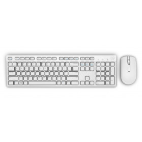 Dell 580-ADFP Wireless Keyboard and Mouse-KM636 - UK (QWERTY), Biała