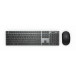 Zestaw bezprzewodowy klawiatury i myszy Dell KM717 580-AFQE - Czarny
