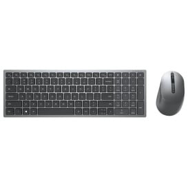 Zestaw bezprzewodowy klawiatury i myszy Dell Multi-Device Wireless Keyboard and Mouse KM7120W 580-AIWM - układ US