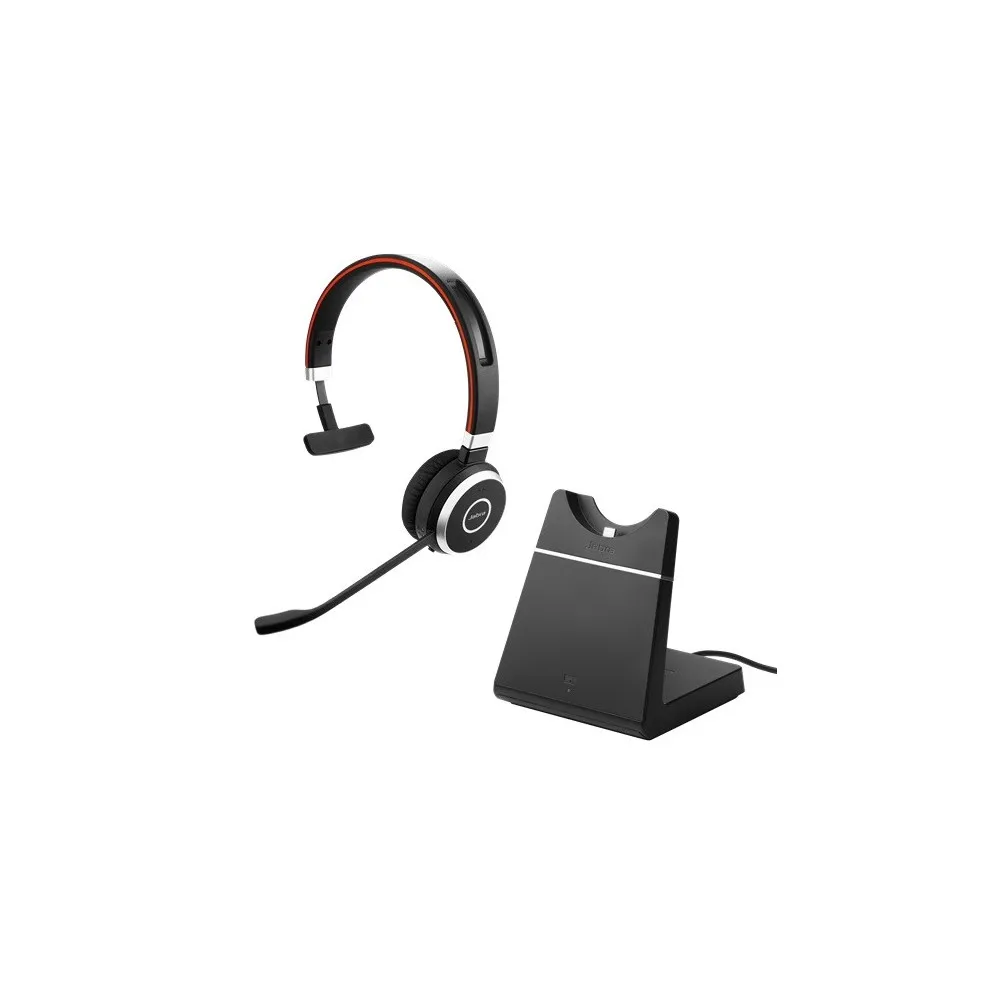 Jabra Evolve 65 MS Mono + charging stand - 6593-823-399 | Sklep ITnes.pl - IT for BUSINESS