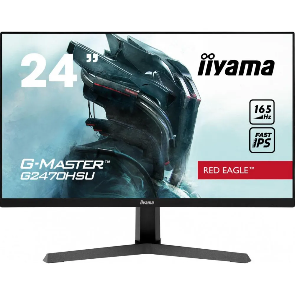 Monitor iiyama G-MASTER G2470HSU-B1, 23,8", 1920x1080 (FHD), 165Hz, IPS, FreeSync, 0,8 ms, Czarny | Sklep ITnes.pl, IT for BUSIN