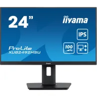 Monitor iiyama ProLite XUB2492HSU-B6, 23,8", 1920x1080 (FHD), 100Hz, IPS, FreeSync, 0,400 ms, pivot, Czarny | Sklep ITnes.pl, IT