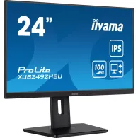 Monitor iiyama ProLite XUB2492HSU-B6, 23,8", 1920x1080 (FHD), 100Hz, IPS, FreeSync, 0,400 ms, pivot, Czarny | Sklep ITnes.pl, IT