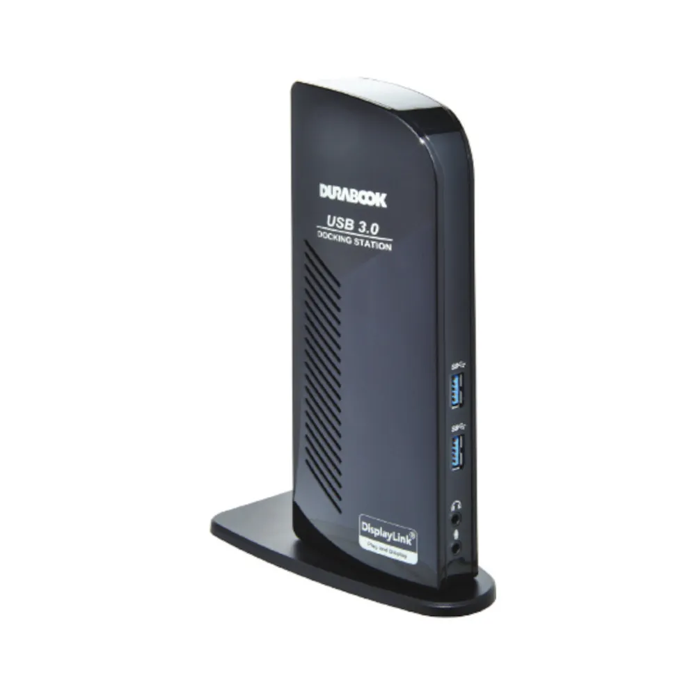 Replikator portów Durabook USB 3.0 Docking Station DURABOOK-DS-UA_DDXAUB - Czarny