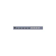 Przełącznik KVM Unitek HDMI KVM Switch 4 In 1 Out V306A - Szary