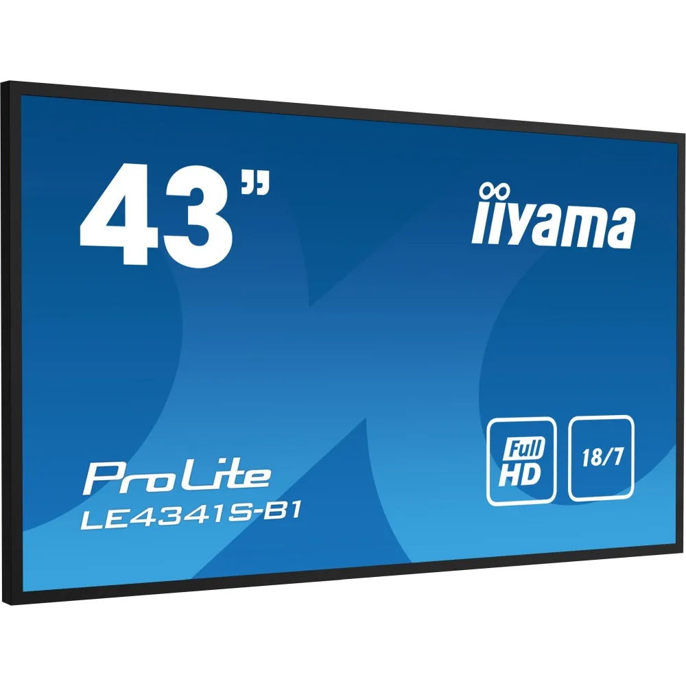 Monitor iiyama ProLite LE4341S-B1 - 42,5"/1920x1080 (Full HD)/IPS/8 ms/Czarny - zdjęcie
