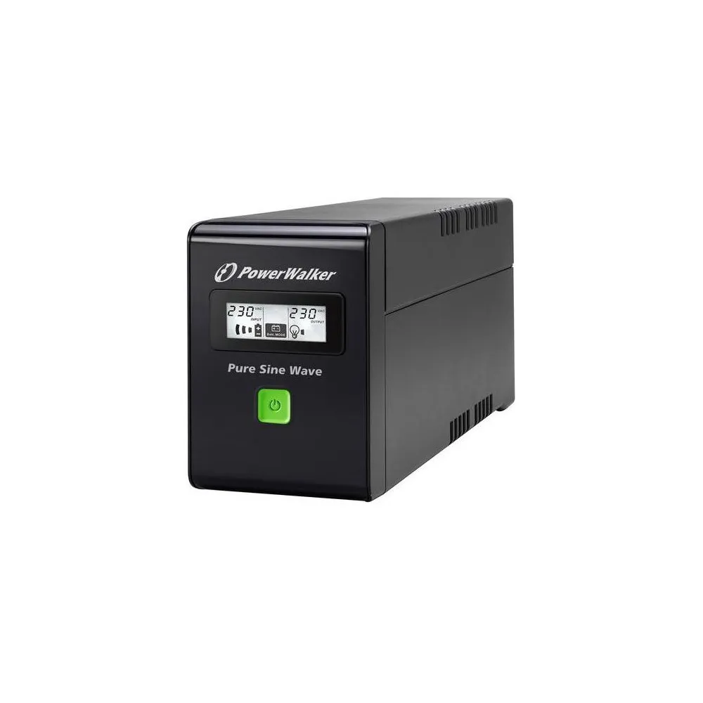 Zasilacz awaryjny UPS PowerWalker VI 600 SW FR, 600VA|360W, topologia line-interactive | Sklep ITnes.pl, IT for BUSINESS