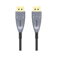 Kabel Unitek DisplayPort 1.4 AOC 8K C1618GY, 20 m, Kolor srebrny, Kolor złoty, Czarny | Sklep ITnes.pl, IT for BUSINESS