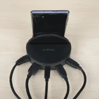 Stacja dokująca na smartfon Targus Universal USB-C Phone Dock AWU420GL - USB-C, 2x USB-A, HDMI, LAN, Audio, micorSD, SD