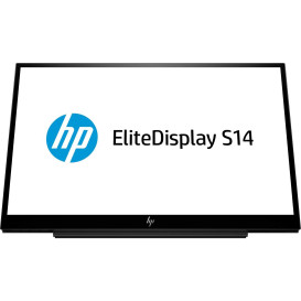 Monitor HP EliteDisplay S14 Portable 3HX46AA - 14"/1920x1080 (Full HD)/60Hz/IPS/5 ms/USB-C/Czarny
