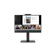 Monitor Lenovo ThinkCentre Tiny-In-One 22 Gen 5 12N9GAT1EU, 21,5", 1920x1080 (FHD), 60Hz, IPS, 6,000 ms, pivot, kamera, MT, Czar