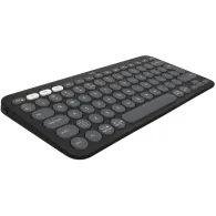 Klawiatura bezprzewodowa Logitech Pebble Keys 2 K380s 920-011851 - Grafitowa
