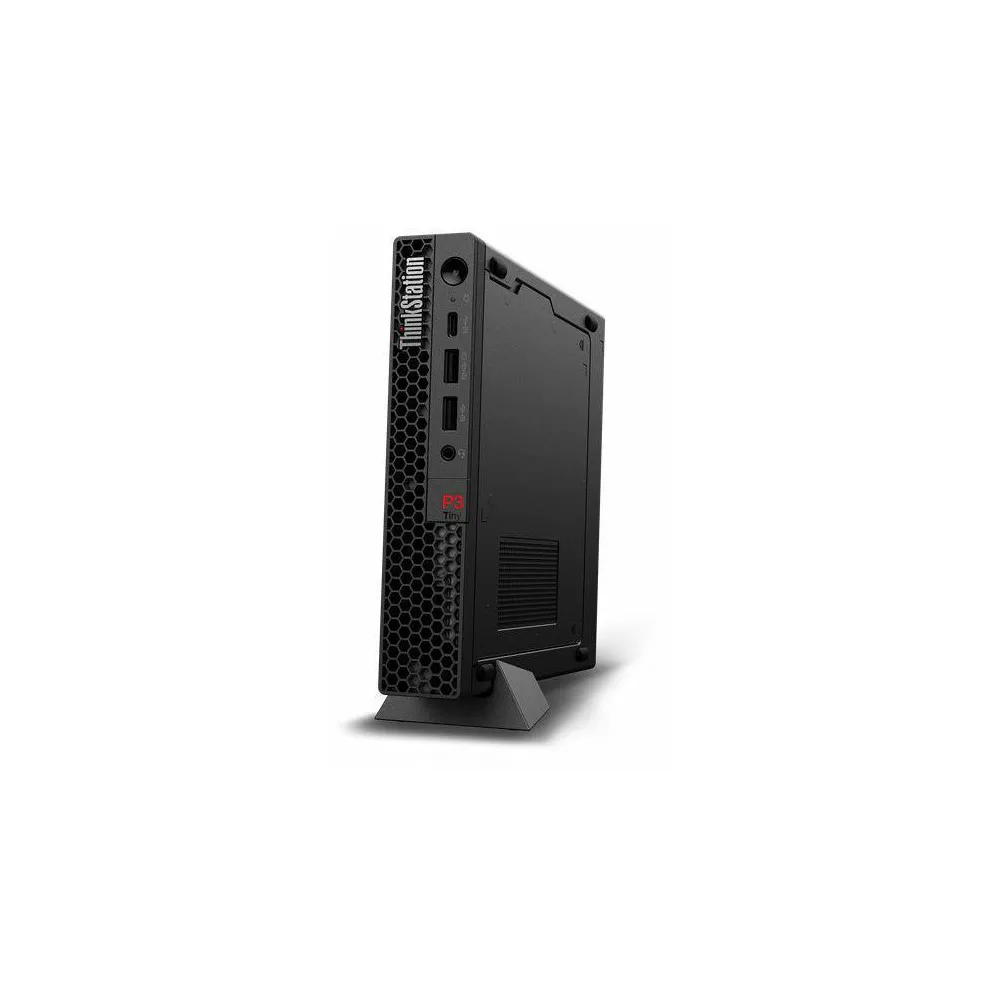 Zdjęcie produktu Stacja robocza Lenovo ThinkStation P3 Tiny 30H0G7LQ3PB - Tiny/i7-14700 vPro/RAM 16GB/SSD 2TB + SSD 2TB/Wi-Fi/Windows 11 Pro