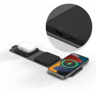 Ładowarka bezprzewodowa ZAGG Mophie Snap+ travel charger 401309741 - Czarna