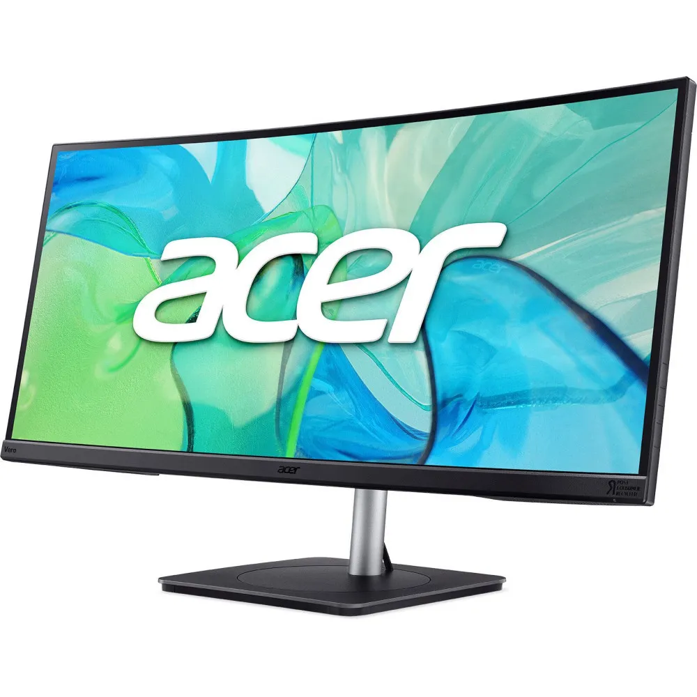 Monitor Acer Vero CB343CURbemiiphuzx UM.CB3EE.001 - 34"/3440x1440 (UWQHD)/21:9/IPS/4 ms/USB-C/Czarno-srebrny - zdjęcie