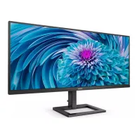 Monitor Philips 346E2LAE/00, 34", 3440x1440 (UWQHD), 100Hz, 21:9, VA, FreeSync, 4 ms, USB-C, Czarny | Sklep ITnes.pl, IT for BUS