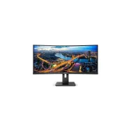 Monitor Philips 346P1CRH/00, 34", 3440x1440 (UWQHD), 100Hz, 21:9, zakrzywiony, VA, HDR, 4 ms, kamera, USB-C, Czarny | Sklep ITne