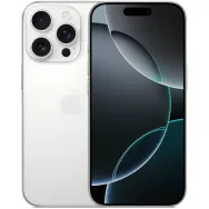 Smartfon Apple iPhone 16 Pro MYNE3HX/A, A18 Pro, 6,3" 2622x1206, 128GB, 8GB, 5G, Biały, Aparat 48+12Mpix, iOS, 1 rok Carry-in | 