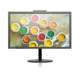 Monitor Lenovo ThinkVision T2424z 60F8MAT1EU - 23,8"/1920x1080 (Full HD)/IPS/7 ms/pivot/kamera/Czarny