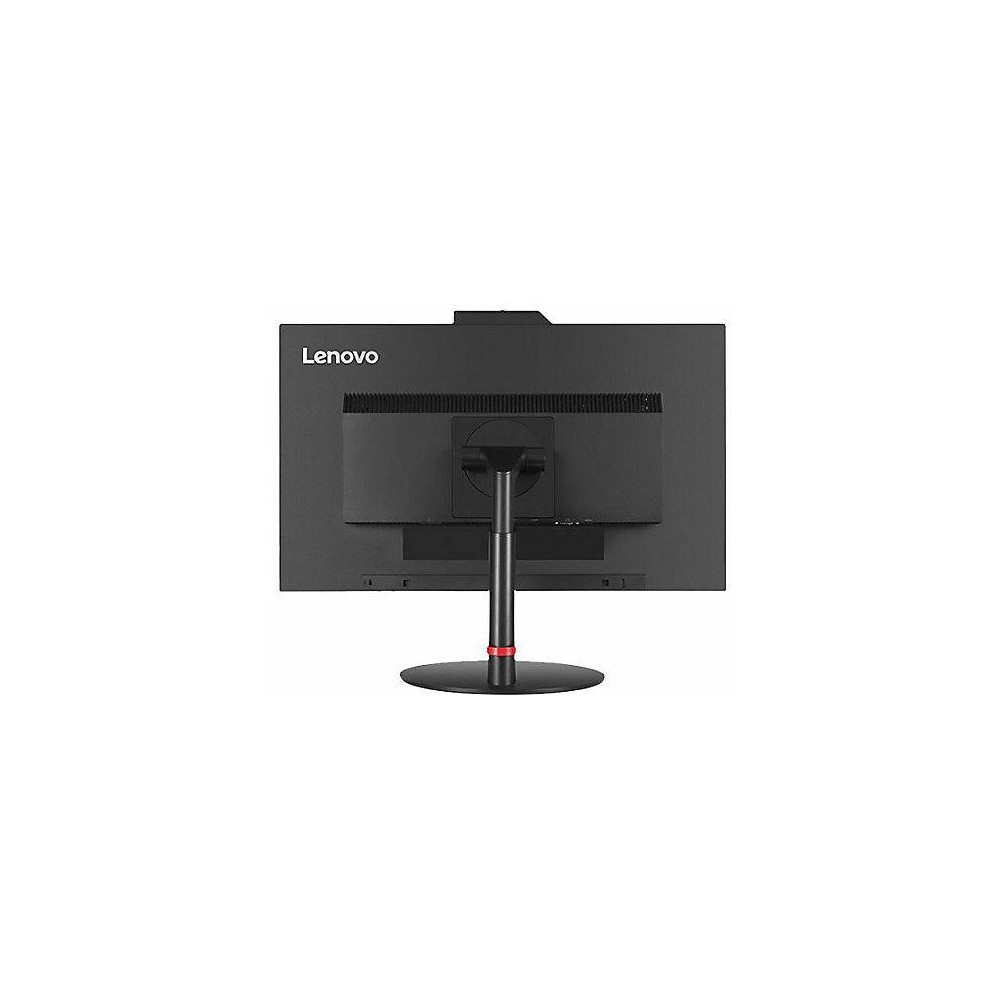 Monitor Lenovo ThinkVision T24v 61BCMAT6EU - 23,8"/1920x1080 (Full HD)/60Hz/IPS/4 ms/pivot/kamera/Czarny - zdjęcie