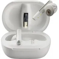 Słuchawki bezprzewodowe Poly Voyager Free 60+ UC White Sand Earbuds +BT700 USB-A Adapter +Touchscreen Charge Case 7Y8G5AA