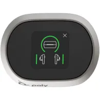 Słuchawki bezprzewodowe Poly Voyager Free 60+ UC White Sand Earbuds +BT700 USB-A Adapter +Touchscreen Charge Case 7Y8G5AA