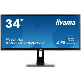 Monitor iiyama ProLite XUB3490WQSU XUB3490WQSU-B1 - 34"/3440x1440 (UWQHD)/60Hz/21:9/IPS/4 ms/Czarny