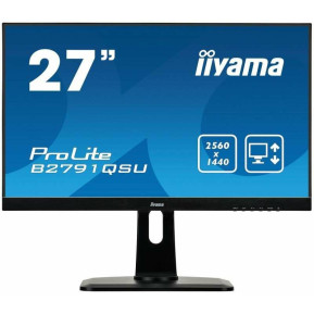 Monitor iiyama ProLite B2791QSU-B1 - 27", 2560x1440 (QHD), 75Hz, TN, FreeSync, 1 ms, pivot, Czarny - zdjęcie 6