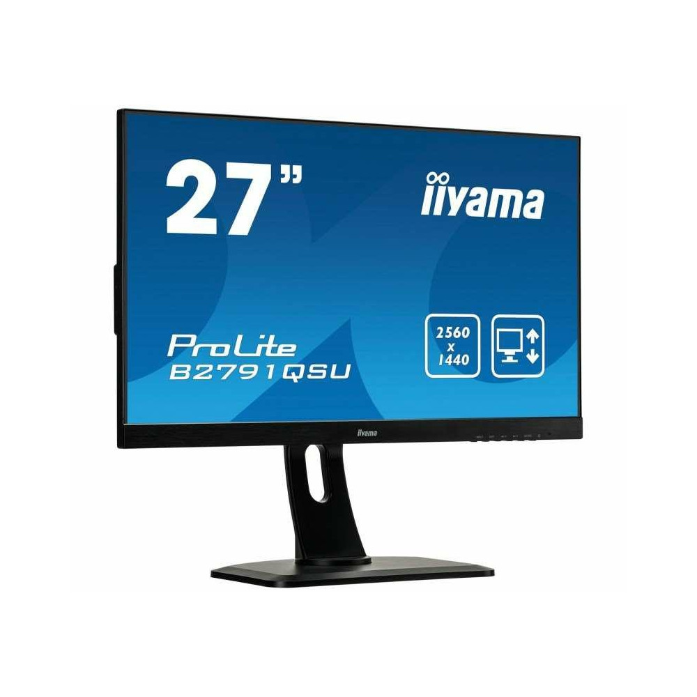 Monitor iiyama ProLite B2791QSU-B1 - 27"/2560x1440 (QHD)/75Hz/TN/FreeSync/1 ms/pivot/Czarny