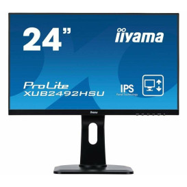 Monitor iiyama ProLite XUB2492HSU-B1 - 23,8", 1920x1080 (Full HD), 75Hz, IPS, 4 ms, pivot, Czarny - zdjęcie 6