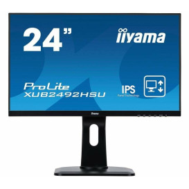 Monitor iiyama ProLite XUB2492HSU-B1 - 23,8"/1920x1080 (Full HD)/75Hz/IPS/4 ms/pivot/Czarny