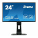 Monitor iiyama ProLite XB2481HS XB2481HS-B1 - 23,6"/1920x1080 (Full HD)/75Hz/AMVA+/6 ms/pivot/Czarny