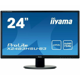 Monitor iiyama ProLite X2483HSU-B3 - 23,8", 1920x1080 (Full HD), 75Hz, AMVA, 4 ms, Czarny - zdjęcie 6