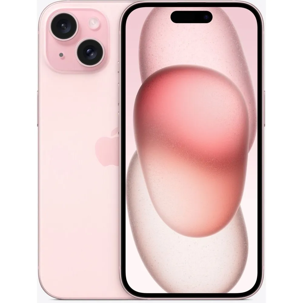 Smartfon Apple iPhone 15 MTP73PX/A, A16 Bionic, 6,1" 2556x1179, 256GB, 6GB, 5G, Różowy, Aparat 48+12Mpix, iOS, 1 rok Carry-in | 
