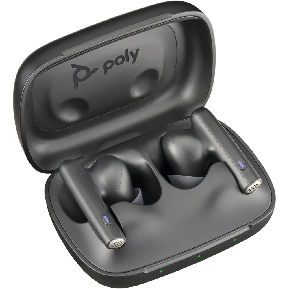 Słuchawki douszne Poly Voyager Free 60 USB-C 7Y8L8AA - Czarne