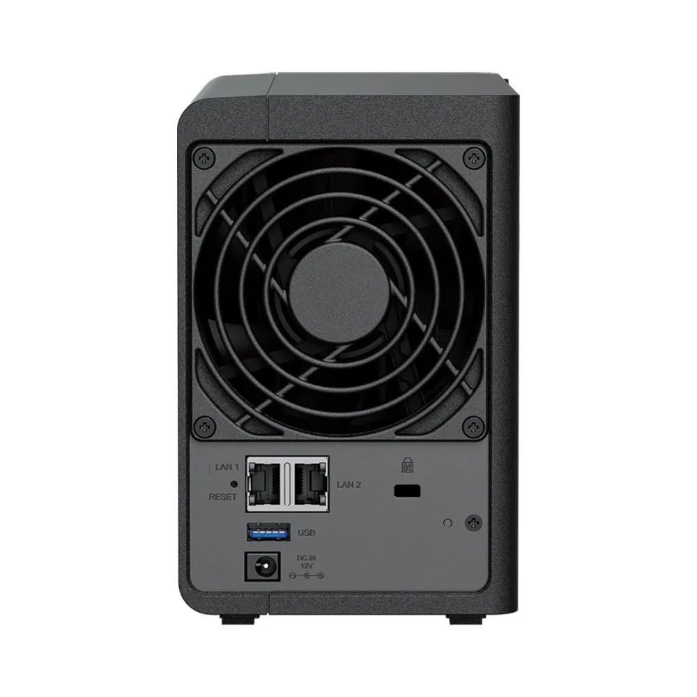 Serwer NAS Synology DiskStation DS224+ - Tower/Intel Celeron J4125/2 GB RAM/2 wnęki/hot-swap/2 lata Carry-in