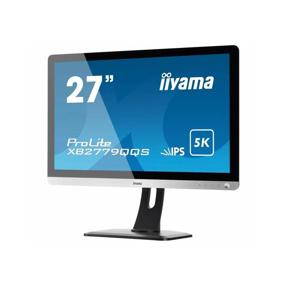 Monitor iiyama ProLite XB2779QQS-S1 - 27"/5120x2880 (5K)/60Hz/IPS/FreeSync/4 ms/pivot/Czarno-srebrny