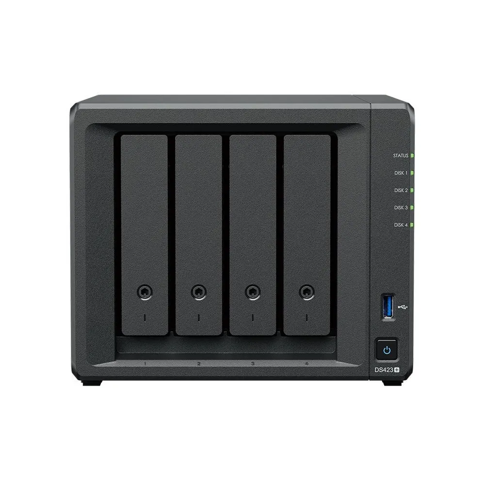 Serwer NAS Synology Desktop Plus DS423GL, Tower, Intel Celeron J4125, 6GB RAM, 24TB, 4 wnęki, 2 x M.2, 3 lata Carry-in | Sklep I Serwer NAS Synology Desktop Plus DS423GL, Tower, Intel Celeron J4125, 6GB RAM, 24TB, 4 wnęki, 2 x M.2, 3 lata Carry-in | Sklep I