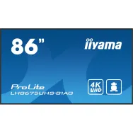 Monitor iiyama ProLite LH8675UHS-B1AG, 85,6", 3840x2160 (4K), IPS, 8 ms, Czarny | Sklep ITnes.pl, IT for BUSINESS