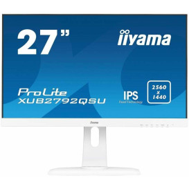 Monitor iiyama ProLite XUB2792QSU-W1 - 27", 2560x1440 (QHD), 70Hz, IPS, FreeSync, 5 ms, pivot, Biały - zdjęcie 5