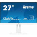 Monitor iiyama ProLite XUB2792QSU-W1 - 27"/2560x1440 (QHD)/70Hz/IPS/FreeSync/5 ms/pivot/Biały