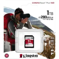 Karta pamięci Kingston 1TB Canvas React Plus SDR2/128GB SDR2V6/1TB - UHS-II, U3, V60