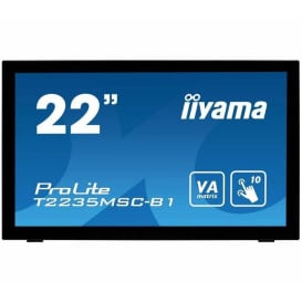Monitor iiyama ProLite Touch Entry T2235MSC-B1 - 21,5"/1920x1080 (Full HD)/60Hz/VA/6 ms/dotykowy/Czarny
